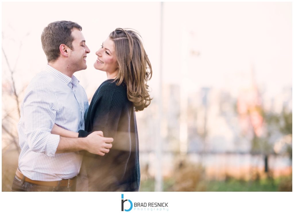 Engagment Photography in Brooklyn Playground